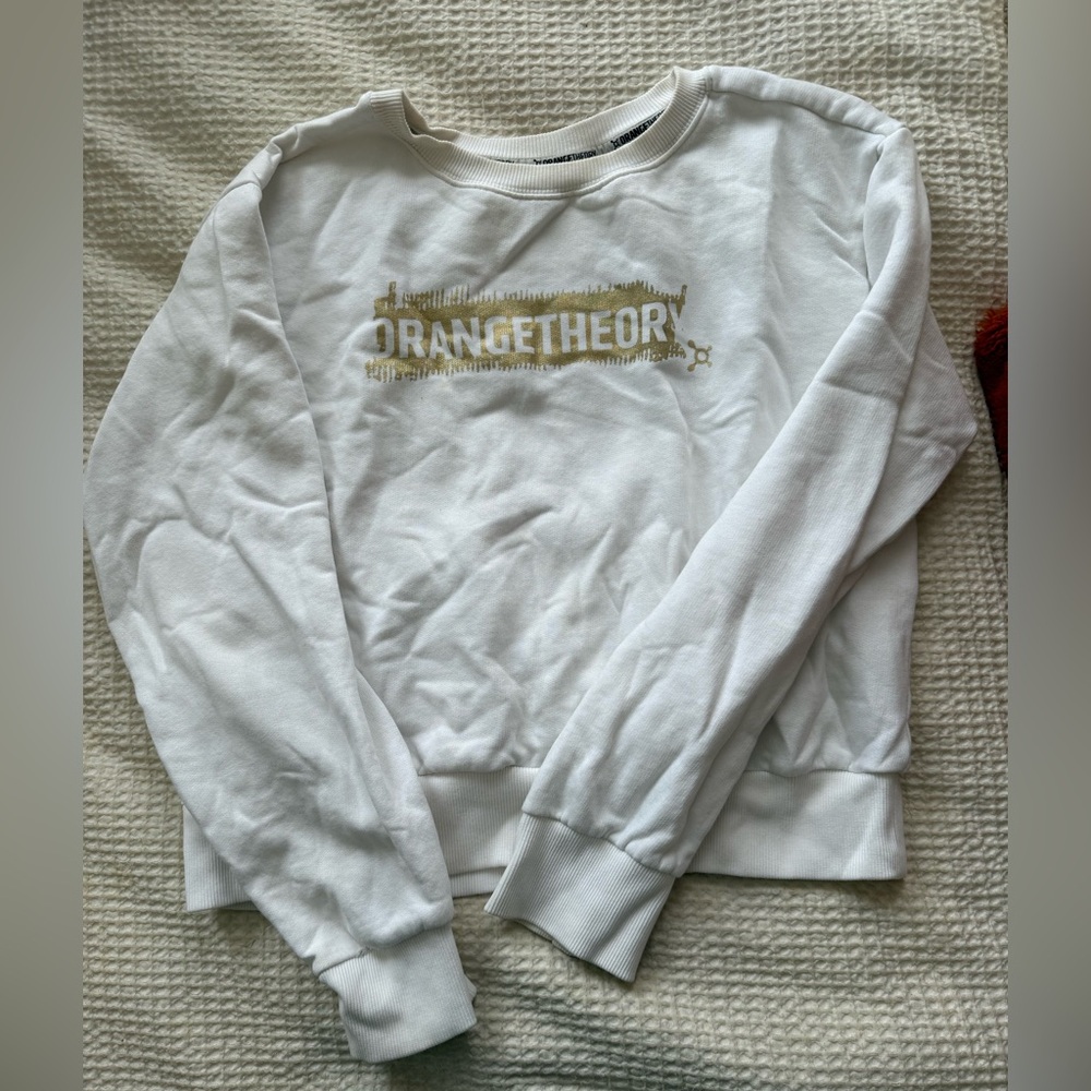 Orangetheory White Sweatshirt